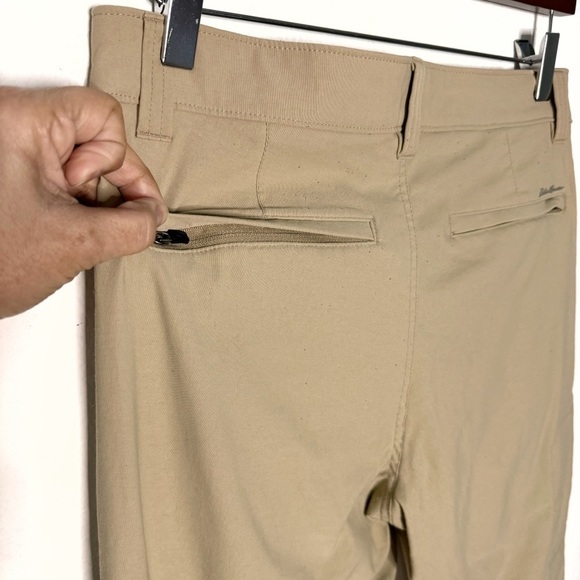 Eddie Bauer Travex women performance outdoor hiking pants beige 30x30 - Picture 7 of 10